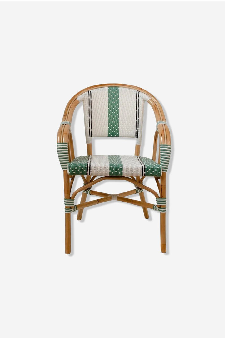 REMO Rattan Armchair green