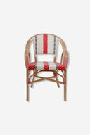 SILLON REMO Rattan rojo - Sillón - El Workshop - 58 X 54 X 86 Cm