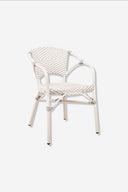 SILLON alum/sintec Blanco/Gris - Sillón - El Workshop - 54 X 57 X 81 Cm