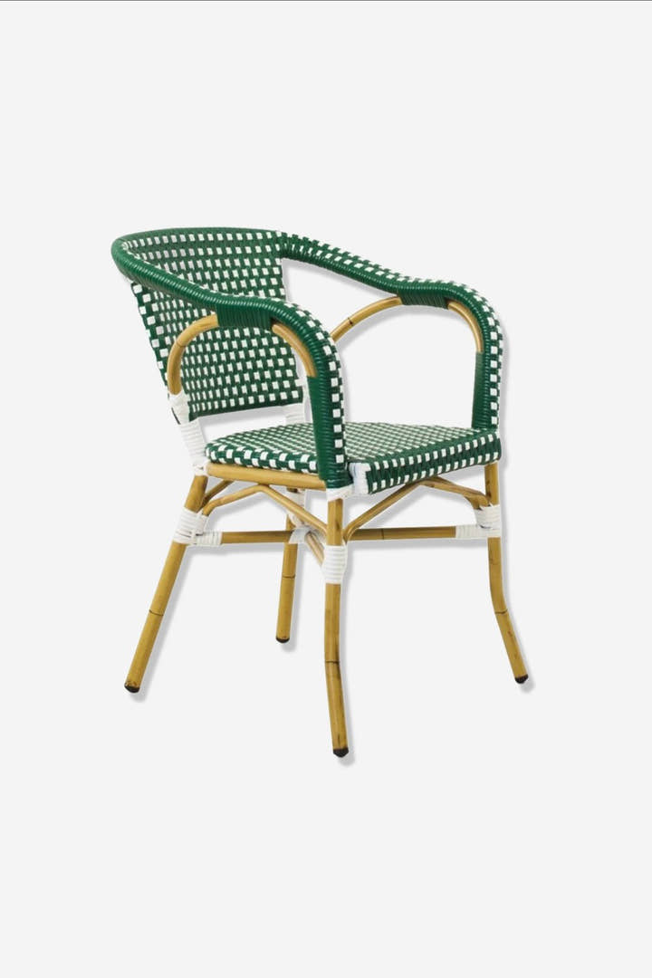 SILLON Alum/sintec Verde/Blanco - Sillón - El Workshop - 56 X 58 X 80 Cm