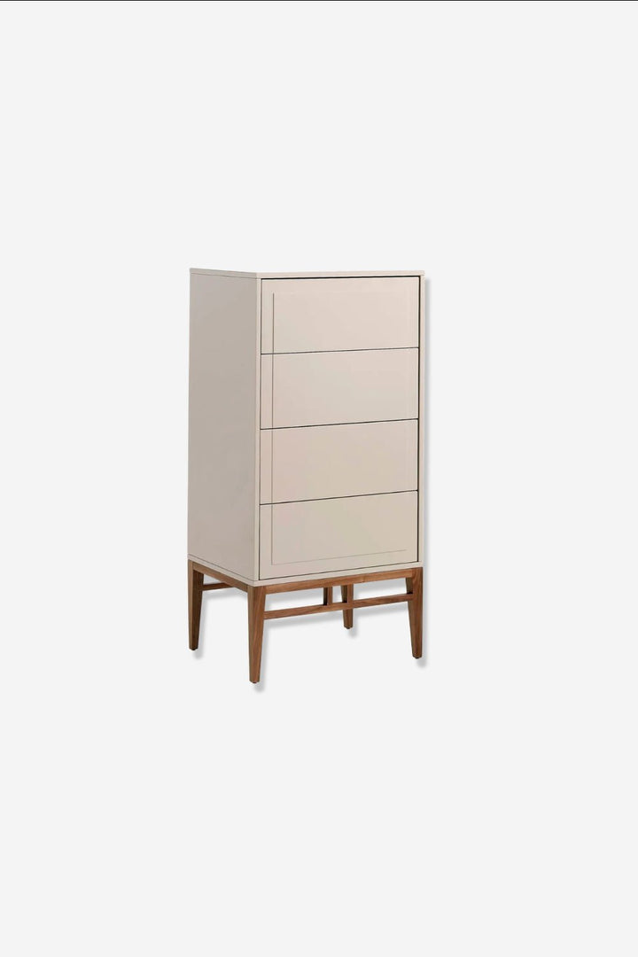 Chifonier madera beige y nogal