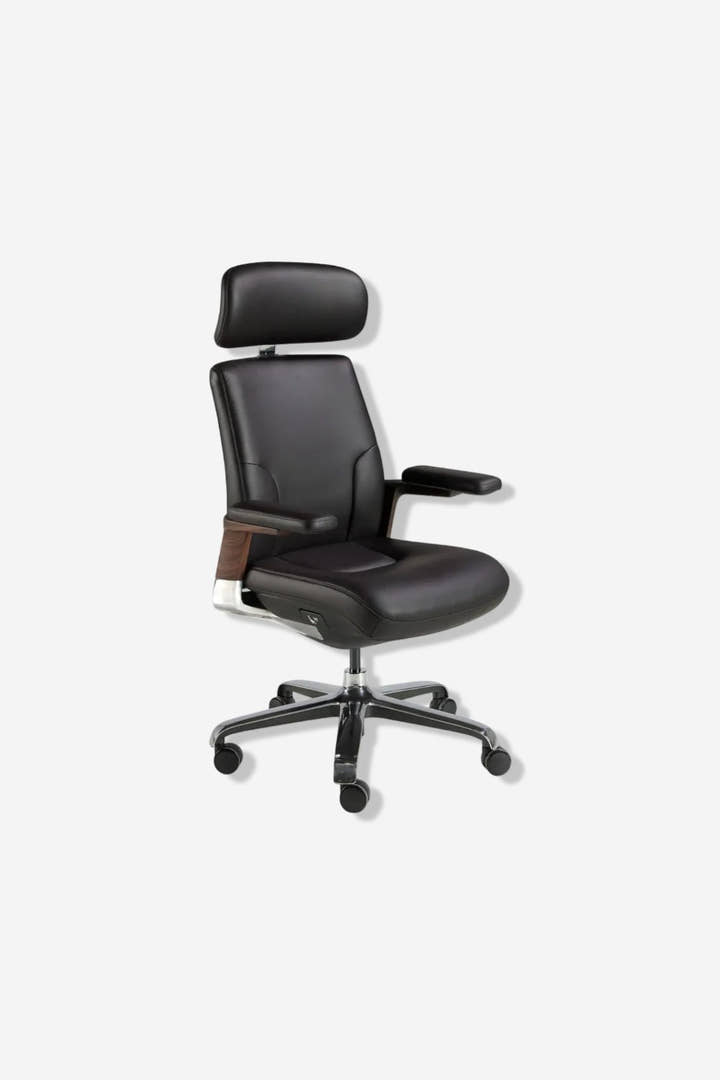 Silla oficina giratoria polipiel negro - Sillas - El Workshop - negro