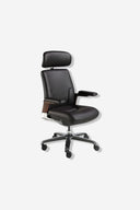 Silla oficina giratoria polipiel negro - Sillas - El Workshop - negro