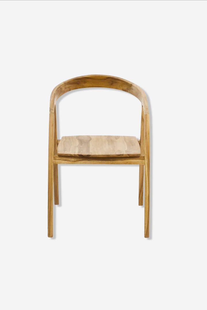 SILLON Teca Natural - Sillón - El Workshop - 54 X 61 X 80 Cm