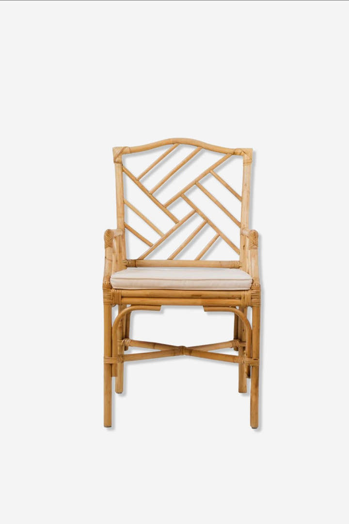 SILLON Rattan Nat c/cojin - Sillón - El Workshop - 51 X 57 X 95 Cm