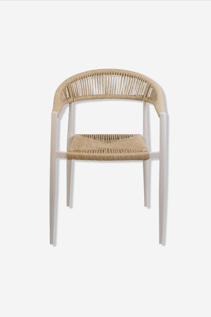 SILLON alum/sintec Blanco - Sillón - El Workshop - 55 X 60 X 78 Cm