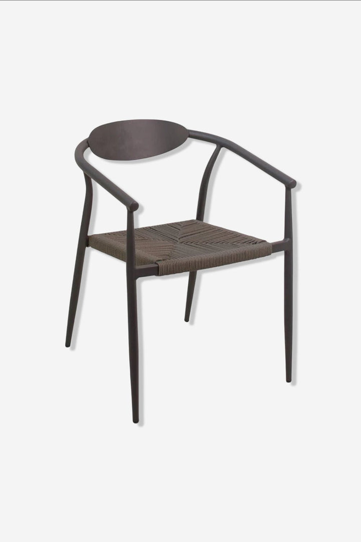 STOEL Aluminium/Synthetisch grijs