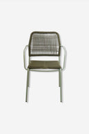 SILLON Acero/sintec Verde - Sillón - El Workshop - 53 X 60 X 80 Cm