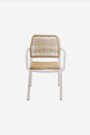 SILLON Acero/sintec Blanco - Sillón - El Workshop - 53 X 60 X 80 Cm