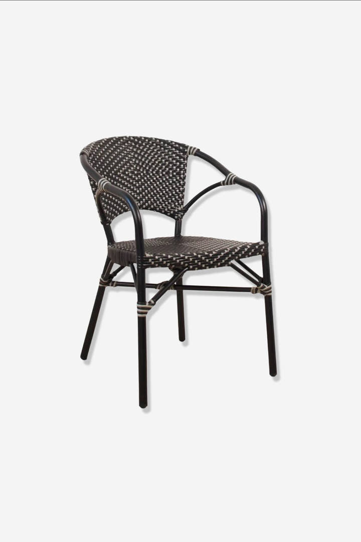 SILLON alum/sintec Negro/Gris - Sillón - El Workshop - 54 X 57 X 81 Cm