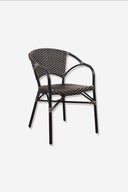 SILLON alum/sintec Negro/Gris - Sillón - El Workshop - 54 X 57 X 81 Cm