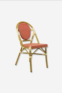 SILLA Alum/sintec Rojo/Crema - Sillón - El Workshop - 45 X 52 X 89 Cm