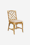 SILLA Rattan natural c/ cojin - Sillón - El Workshop - 44 X 60 X 90 Cm