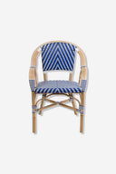 SILLON Rattan AZUL - Sillón - El Workshop - 58 X 54 X 86 Cm