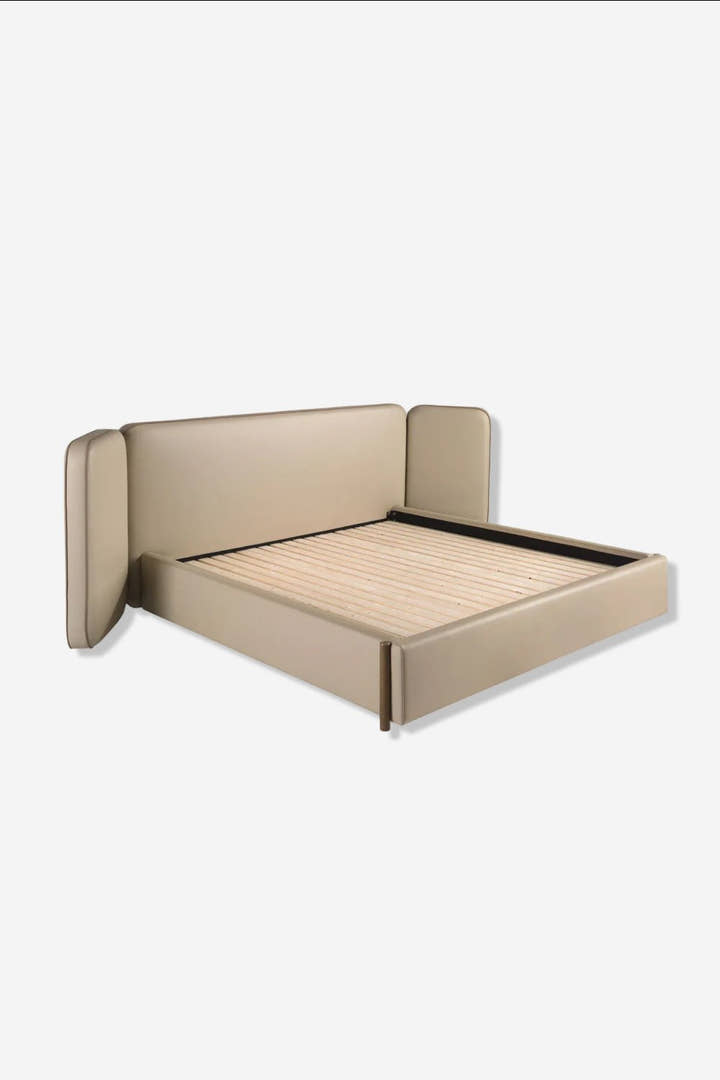 Cama polipiel color visón - Cama - El Workshop - visón