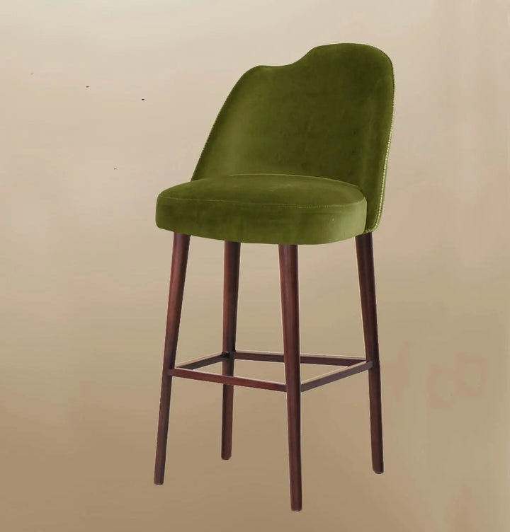 silla taburete para bar dovain studio de diseño color verde