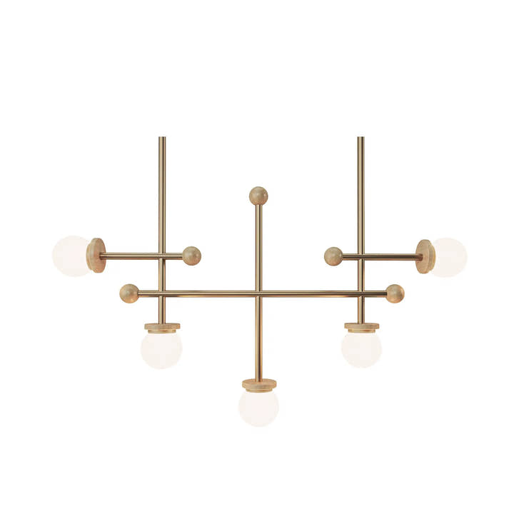 Lámpara colgante Albi - Lámpara - El Workshop - dorado