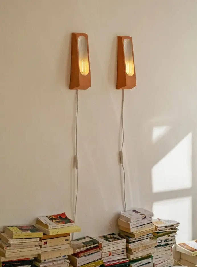 Aplique de pared lámpara Alcove Terra BG - Lámpara - El Workshop - naranja