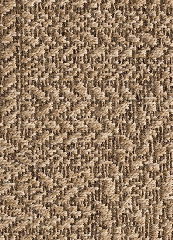 ALFOMBRA ACRA 5006 DE ESTILO GEOMÉTRICO EFECTO YUTE EN COLOR NATURAL - Alfombras - El Workshop-150 x 80 x 0.3 cm