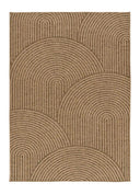 ALFOMBRA ACRA 5042 DE ESTILO GEOMÉTRICO EFECTO YUTE EN COLOR NATURAL - Alfombras - El Workshop-150 x 80 x 0.3 cm