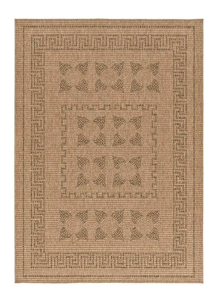 ALFOMBRA ACRA 5046 DE ESTILO CLÁSICO EFECTO YUTE EN COLOR NATURAL - Alfombras - El Workshop-150 x 80 x 0.3 cm