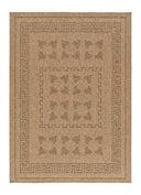 ALFOMBRA ACRA 5046 DE ESTILO CLÁSICO EFECTO YUTE EN COLOR NATURAL - Alfombras - El Workshop-150 x 80 x 0.3 cm