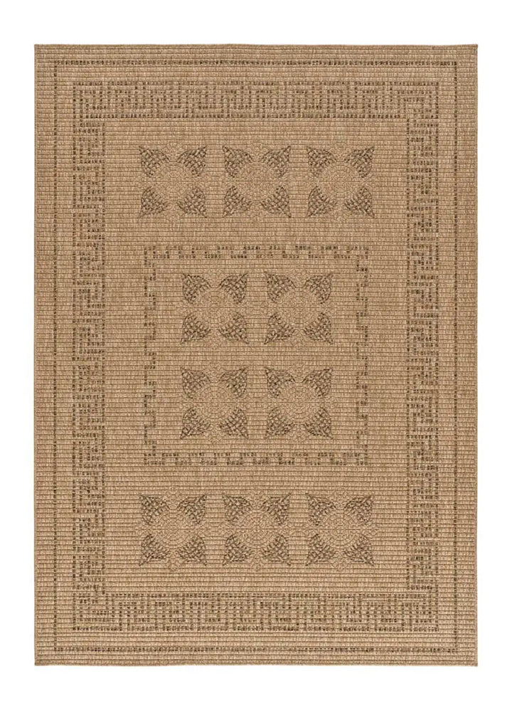ALFOMBRA ACRA 5046 DE ESTILO CLÁSICO EFECTO YUTE EN COLOR NATURAL - Alfombras - El Workshop-150 x 80 x 0.3 cm
