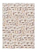 ALFOMBRA AMARA 12992 DE ESTILO GEOMÉTRICO EN MULTICOLOR - Alfombras - El Workshop-150 x 80 x 1 cm