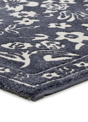 ALFOMBRA AMARA 12994 DE ESTILO CLÁSICO EN COLOR AZUL - Alfombras - El Workshop-150 x 80 x 1 cm