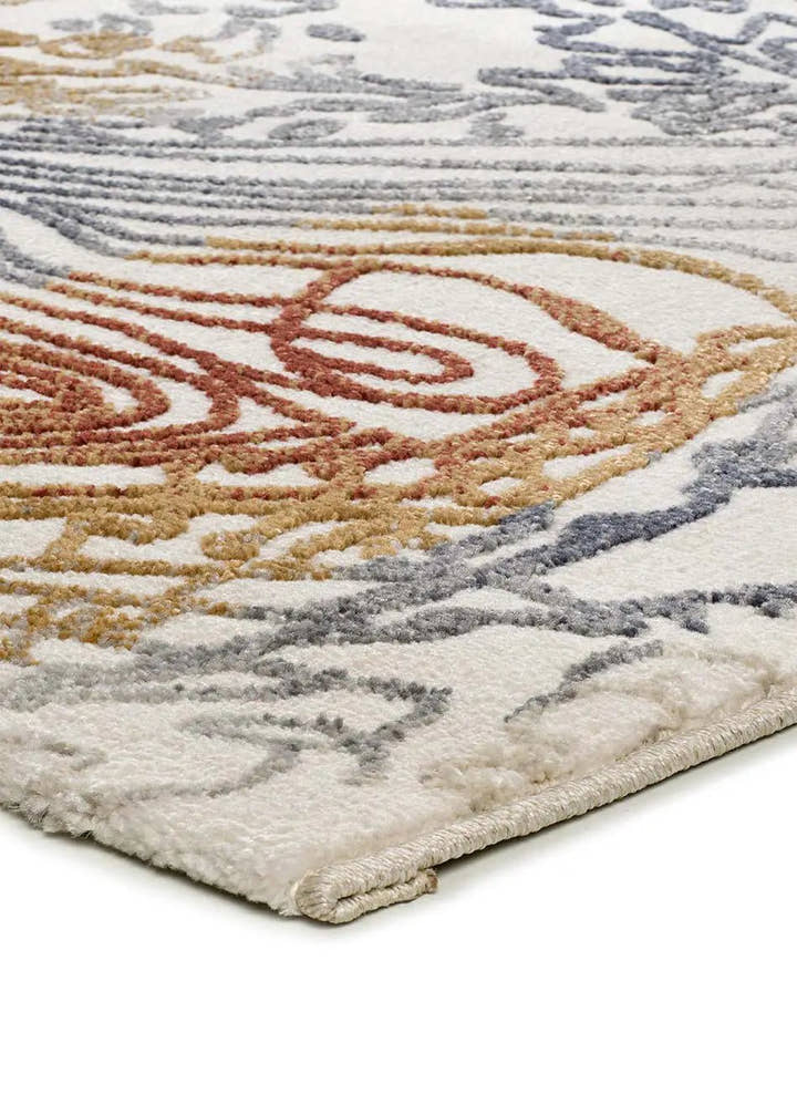 ALFOMBRA AMARA 12996 DE ESTILO ABSTRACTO EN MULTICOLOR - Alfombras - El Workshop-150 x 80 x 1 cm