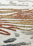 ALFOMBRA AMARA 12996 DE ESTILO ABSTRACTO EN MULTICOLOR - Alfombras - El Workshop-150 x 80 x 1 cm