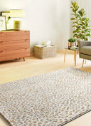 ALFOMBRA AMARA 13001 DE ESTILO MODERNO EN COLOR PLATA - Alfombras - El Workshop-150 x 80 x 1 cm