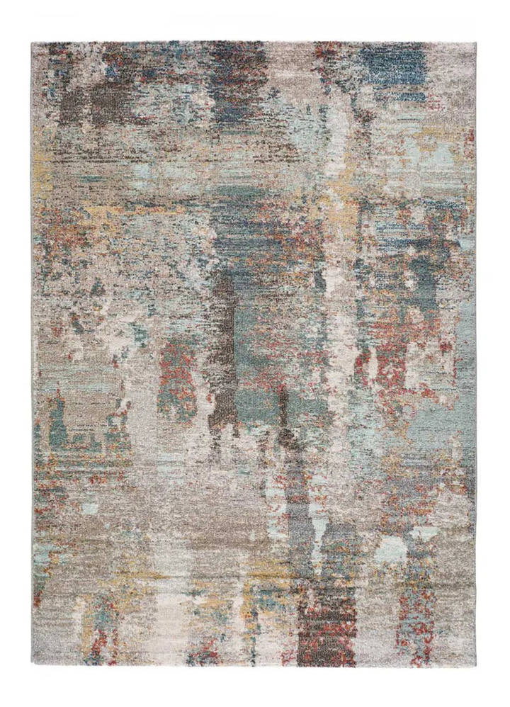 ALFOMBRA AMIRA 20073 DE ESTILO ABSTRACTO EN MULTICOLOR - Alfombras - El Workshop-150 x 80 x 0.9 cm