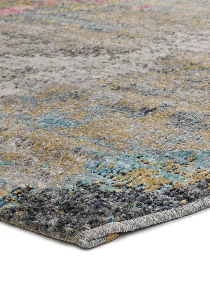 ALFOMBRA AMIRA 20099 DE ESTILO ABSTRACTO EN MULTICOLOR - Alfombras - El Workshop-150 x 80 x 0.9 cm