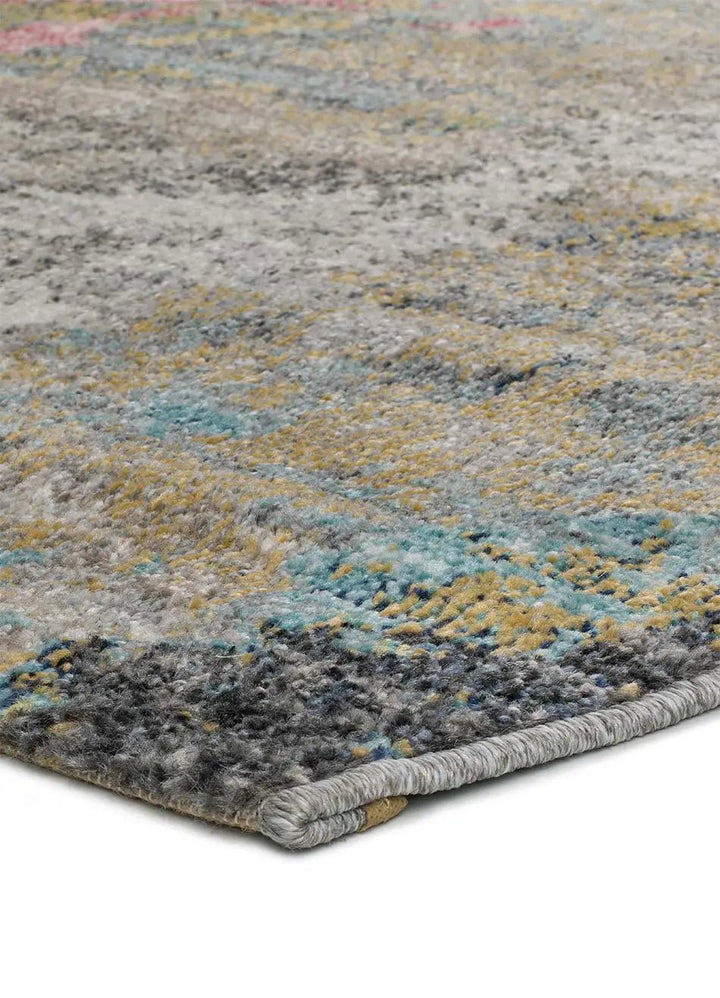 ALFOMBRA AMIRA 20099 DE ESTILO ABSTRACTO EN MULTICOLOR - Alfombras - El Workshop-150 x 80 x 0.9 cm