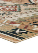 ALFOMBRA ANTALIA 711 DE ESTILO ÉTNICO EN MULTICOLOR - Alfombras - El Workshop-140 x 95 x 0.3 cm