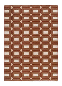 ALFOMBRA ASTRA 13008 DE ESTILO GEOMÉTRICO EN COLOR CALDERA - Alfombras - El Workshop-150 x 80 x 1 cm