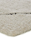 ALFOMBRA ATESA 80260 DE ESTILO SHAGGY ESCANDINAVO EN COLOR CREMA - Alfombras - El Workshop-120 x 60 x 3 cm