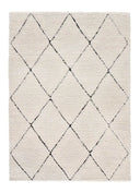ALFOMBRA ATESA 80260 DE ESTILO SHAGGY ESCANDINAVO EN COLOR CREMA - Alfombras - El Workshop-120 x 60 x 3 cm