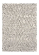 ALFOMBRA ATESA 80365 DE ESTILO SHAGGY ESCANDINAVO EN COLOR PLATA - Alfombras - El Workshop-120 x 60 x 3 cm