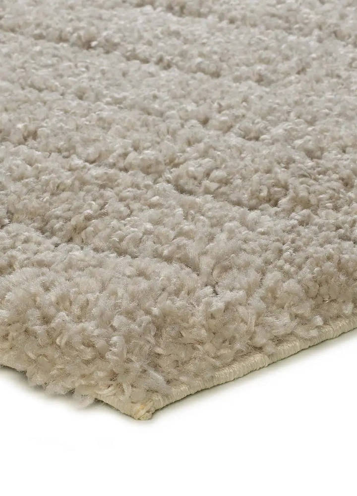 ALFOMBRA ATESA 80366 DE ESTILO SHAGGY ESCANDINAVO EN COLOR CREMA - Alfombras - El Workshop-120 x 60 x 3 cm