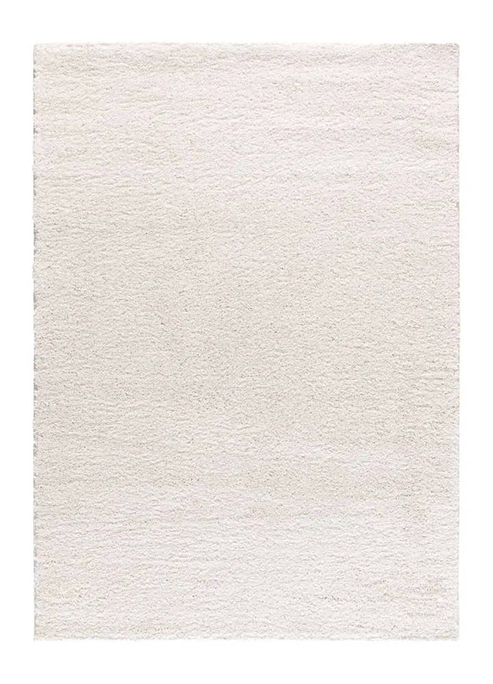 ALFOMBRA ATLAS LISO DE ESTILO SHAGGY EN COLOR BLANCO - Alfombras - El Workshop-120 x 60 x 2.5 cm