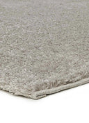 ALFOMBRA ATLAS LISO DE ESTILO SHAGGY EN COLOR PLATA - Alfombras - El Workshop-120 x 60 x 2.5 cm