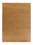 ALFOMBRA ATLAS LISO DE ESTILO SHAGGY EN COLOR CAMEL - Alfombras - El Workshop-120 x 60 x 2.5 cm