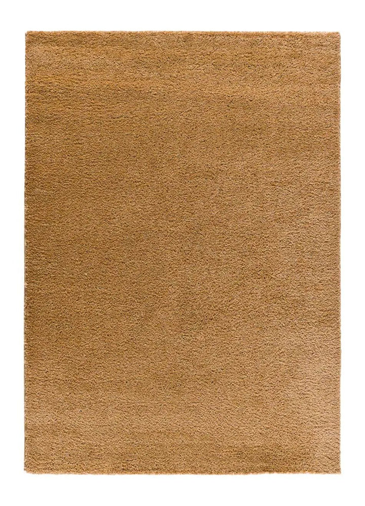 ALFOMBRA ATLAS LISO DE ESTILO SHAGGY EN COLOR CAMEL, foto de producto