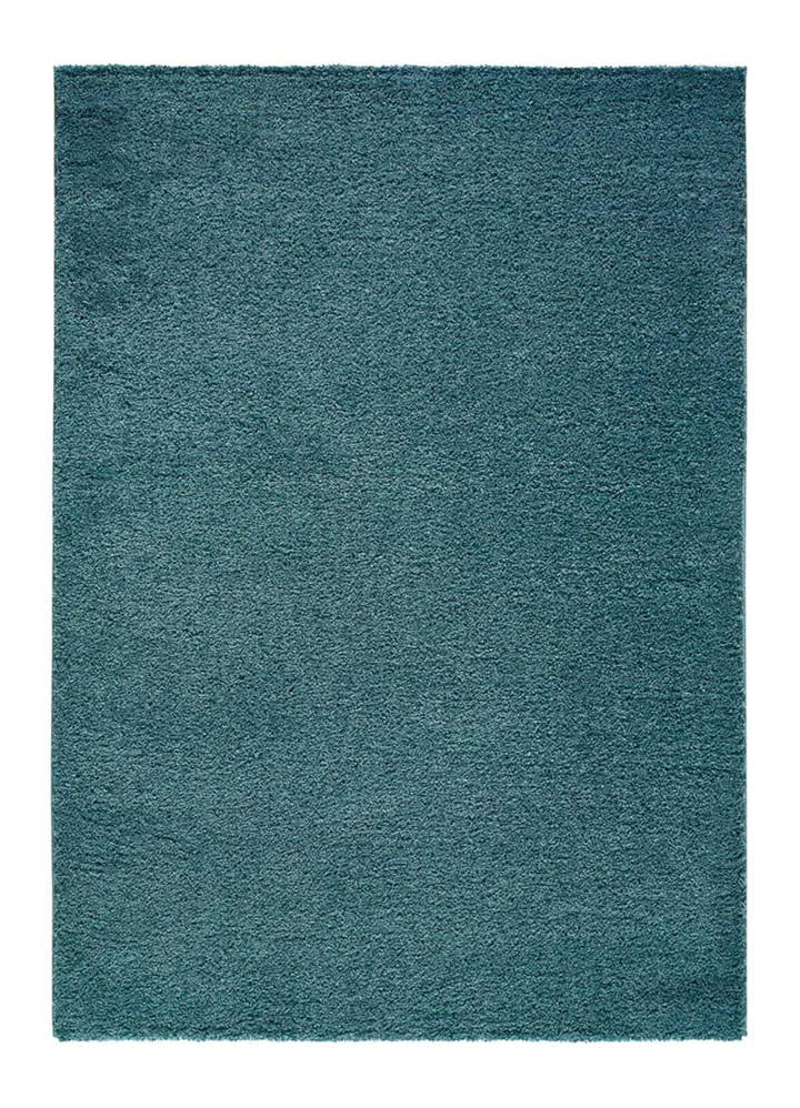 ALFOMBRA ATLAS LISO DE ESTILO SHAGGY EN COLOR AZUL - Alfombras - El Workshop-120 x 60 x 2.5 cm