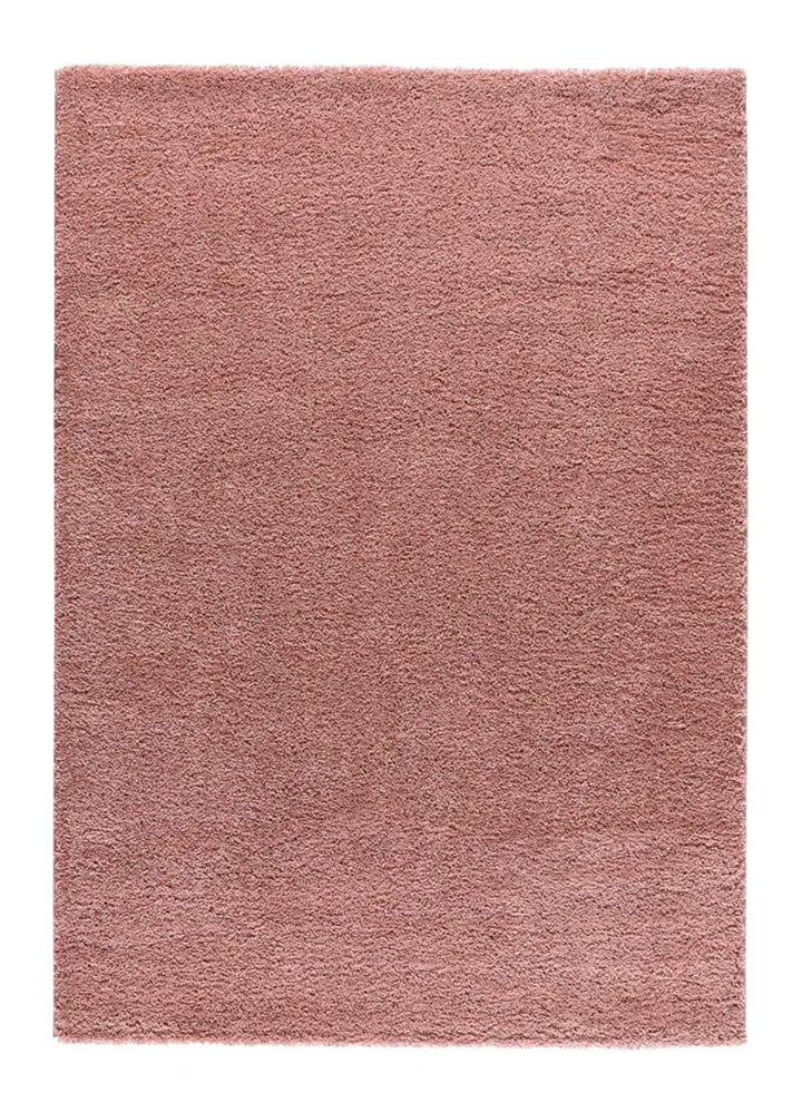 ALFOMBRA ATLAS LISO DE ESTILO SHAGGY EN COLOR ROSA, foto de producto