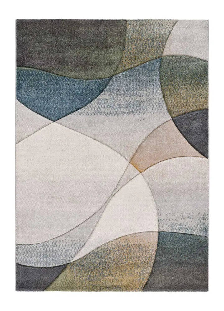 ALFOMBRA BADET 40377 DE ESTILO ABSTRACTO EN COLOR GRIS - Alfombras - El Workshop-150 x 80 x 1 cm