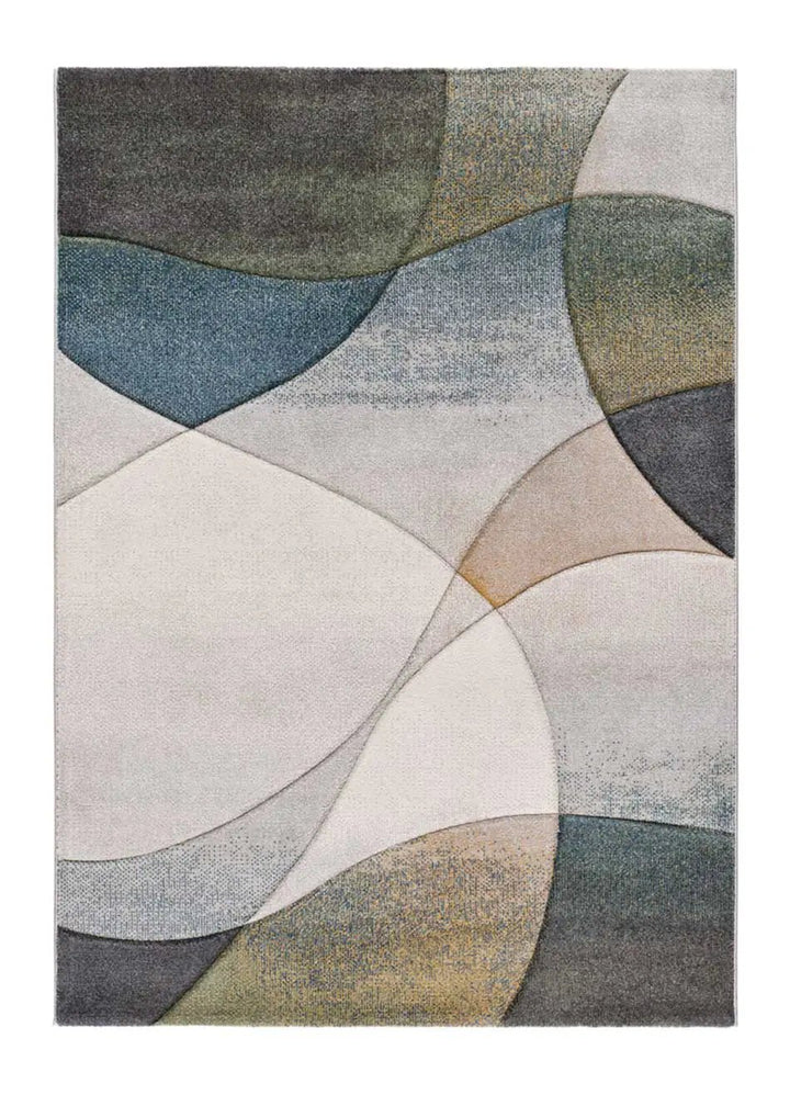 ALFOMBRA BADET 40377 DE ESTILO ABSTRACTO EN COLOR GRIS, foto de producto