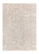 ALFOMBRA BARESA 12946 DE ESTILO ABSTRACTO CON RELIEVE EN COLOR BEIGE - Alfombras - El Workshop-150 x 80 x 1 cm
